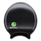 San Jamar Ecological Green Tissue Dispenser, 16.75 x 5.25 x 12.25, Black R2000REBK - alternate 1